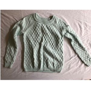 Old Navy Women's Rib-Knit Trim Crew-Neck Sweater